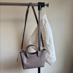 AALLYN LEATHER LILLY SATCHEL